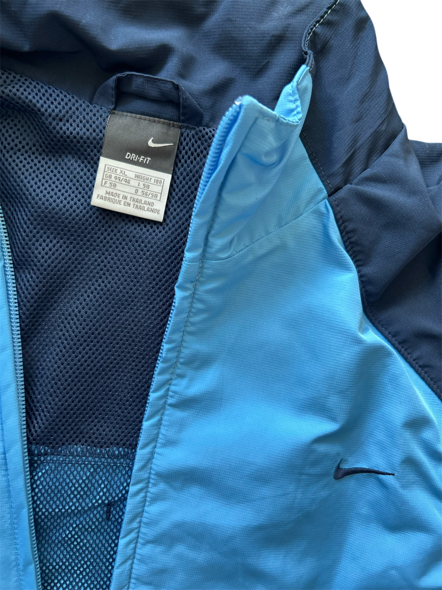 Nike Vintage Tracktop 2000s - Abnehmbare Ärmel (Größe L)