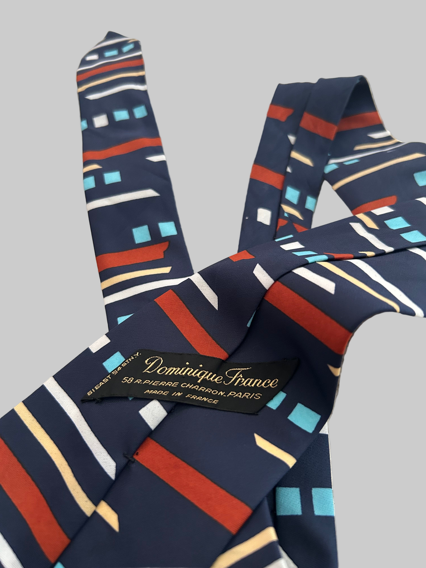 DOMINIQUE FRANCE – Designer-Krawatte „Made in France“