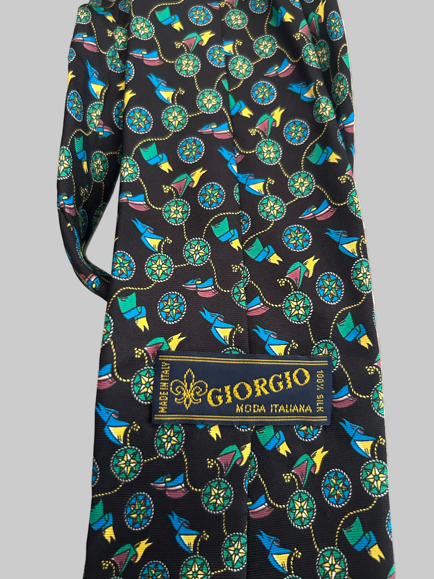 GIORGIO – Italienische Designer-Krawatte aus 100 % Seide 