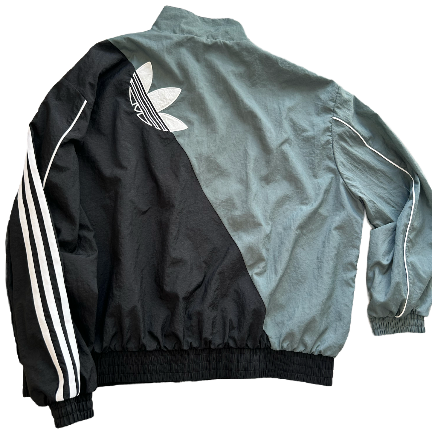 Adidas Vintage Windbreaker – Two-Tone Design