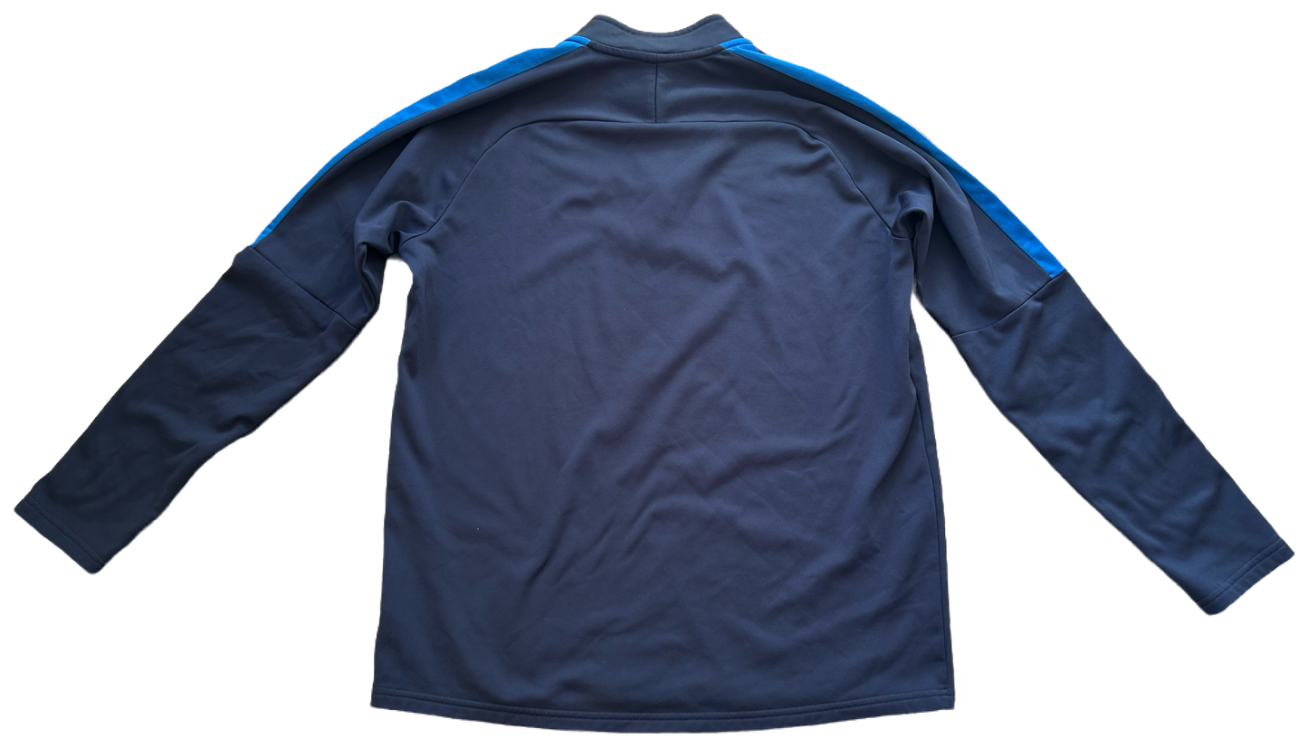 Nike Dri-FIT Trainingspullover – Navy & Blau, sportlich & funktional (L)