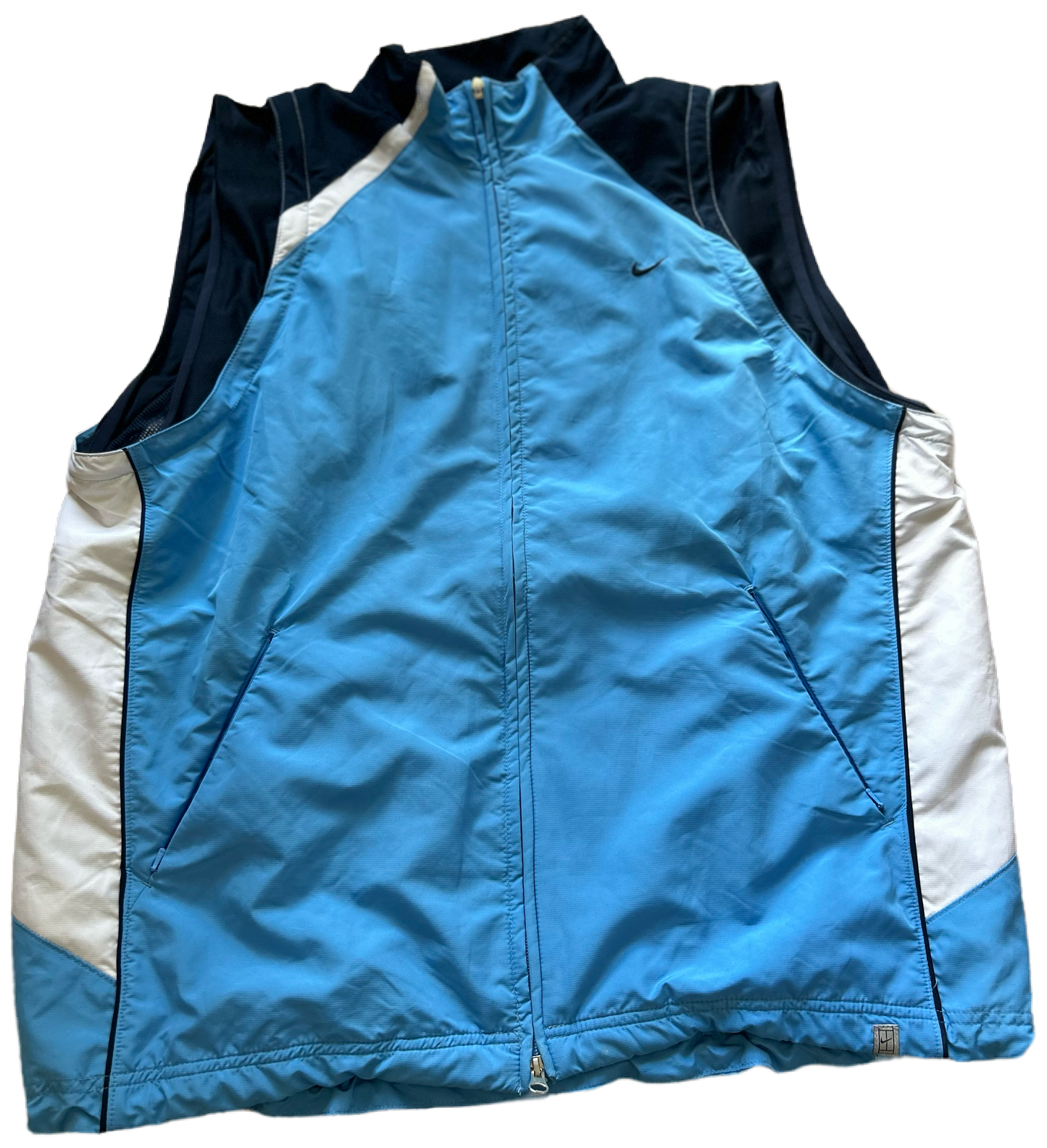 Nike Vintage Tracktop 2000s - Abnehmbare Ärmel (Größe L)