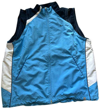 Nike Vintage Tracktop 2000s - Abnehmbare Ärmel (Größe L)