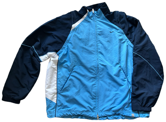 Nike Vintage Tracktop 2000s - Abnehmbare Ärmel (Größe L)