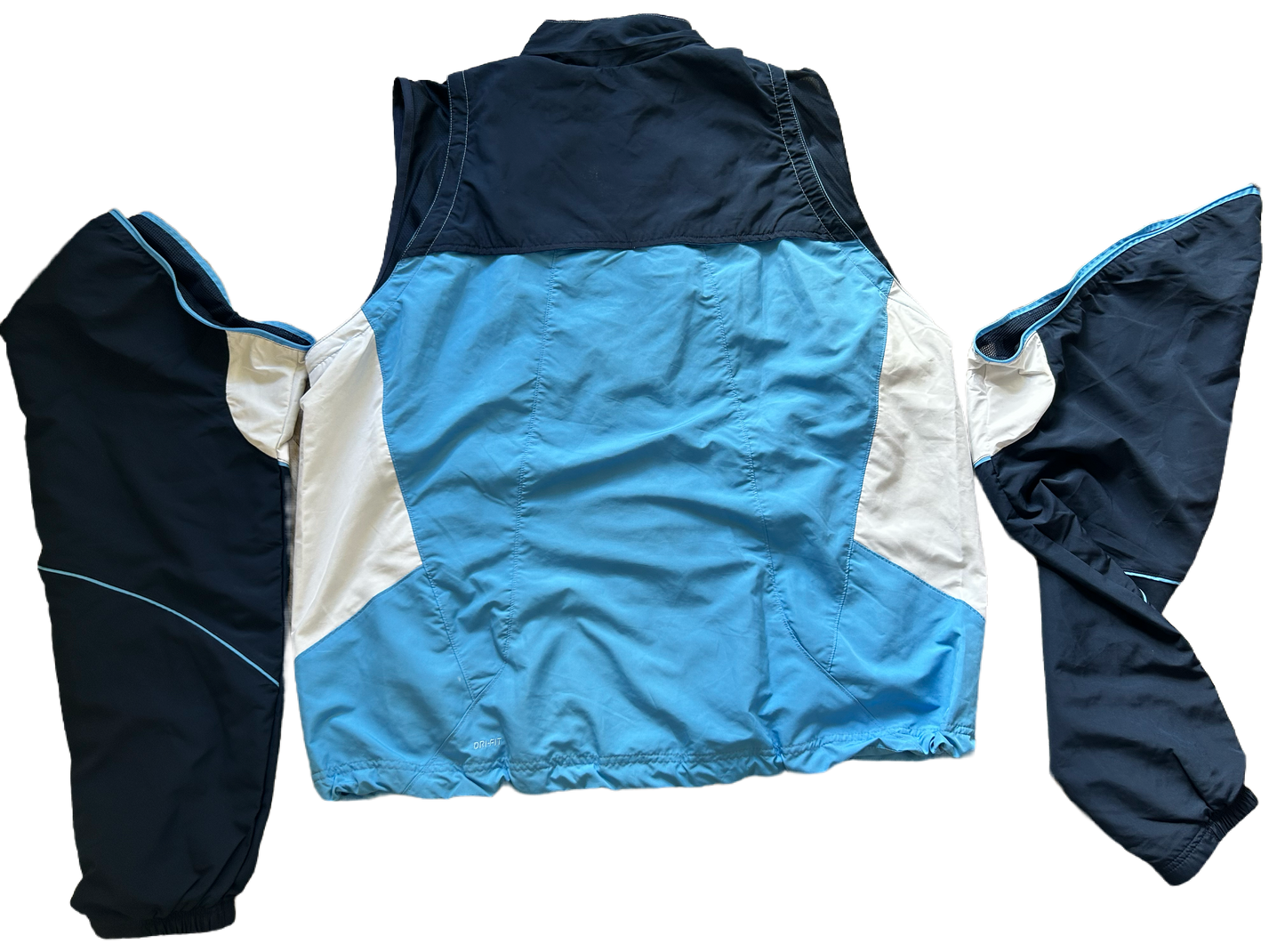 Nike Vintage Tracktop 2000s - Abnehmbare Ärmel (Größe L)