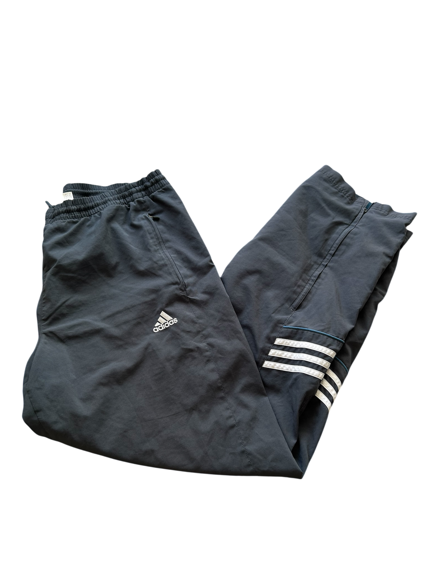 Adidas Vintage Climalite Trainingshose – Schwarz (L)